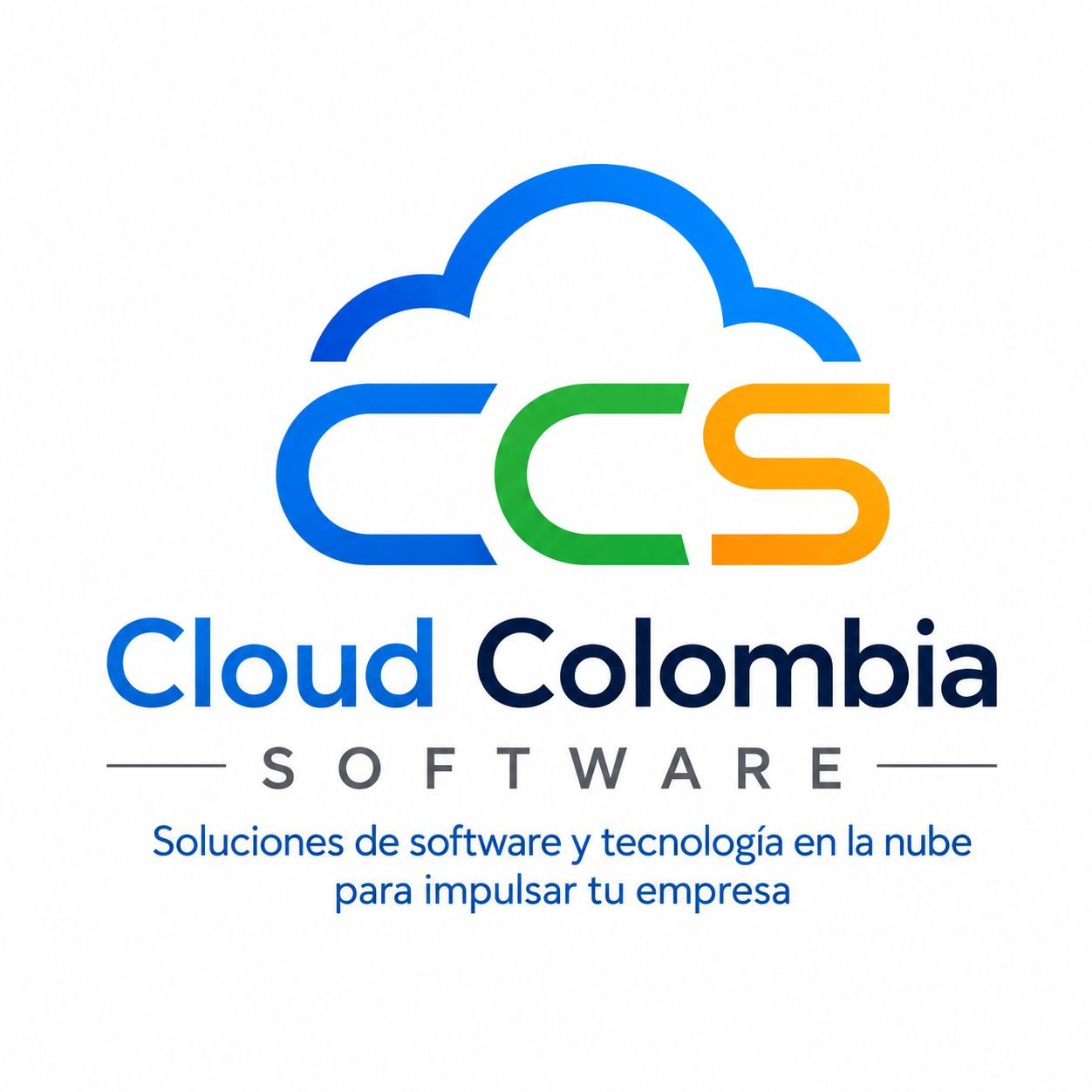 Cloud colombia software logo