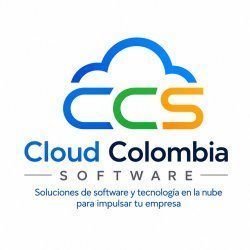 Logo pequeño cloud colombia software